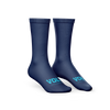 Navy Volt Socks
