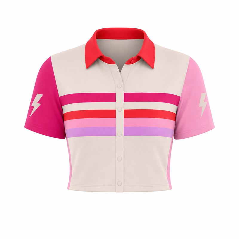 Cropped Shop Shirt Stripes