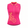 Sleeveless Charge Jersey - Pink & Orange