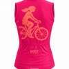 Sleeveless Charge Jersey - Pink & Orange