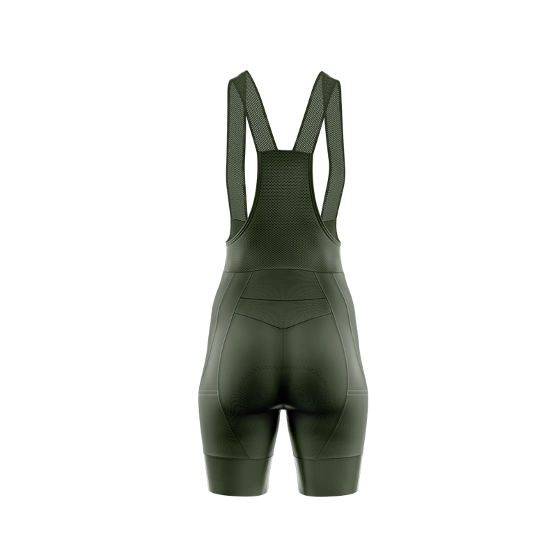 Goldilocks Green Drop Bib Shorts