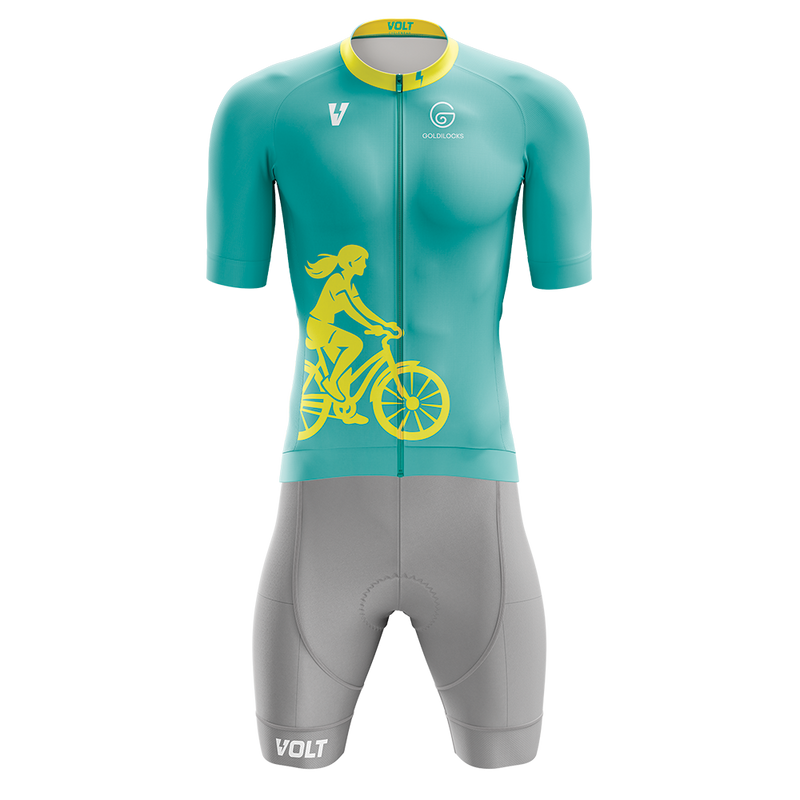 Charge Jersey - Teal & Yellow