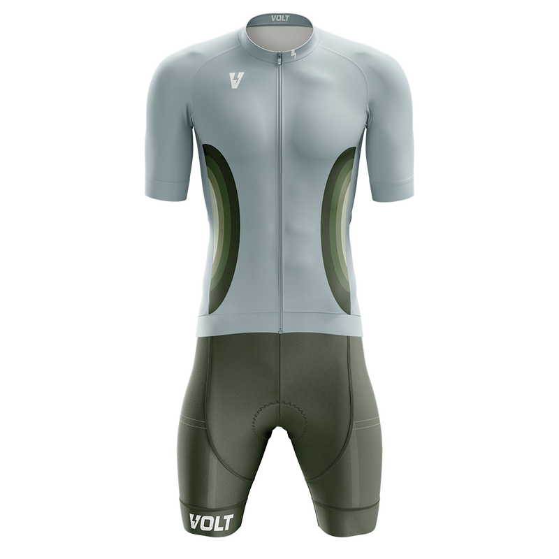 Green ION Droptail Bib Shorts