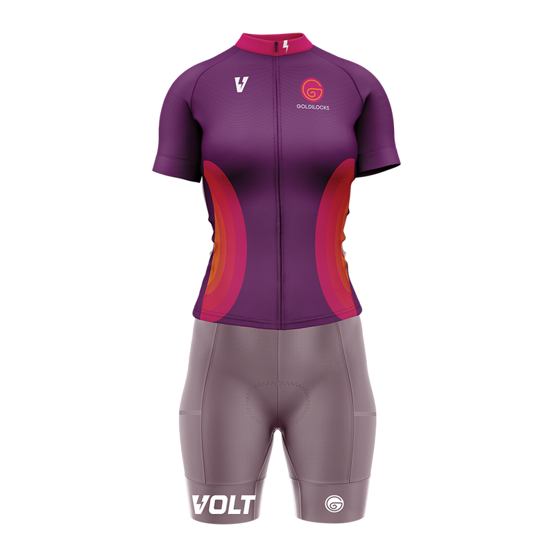 Goldilocks Purple Drop Bib Shorts