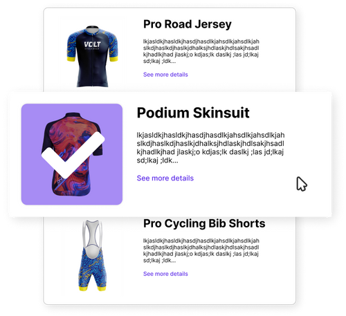 Fill out the package builder