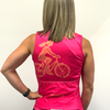 Sleeveless Charge Jersey - Pink & Orange