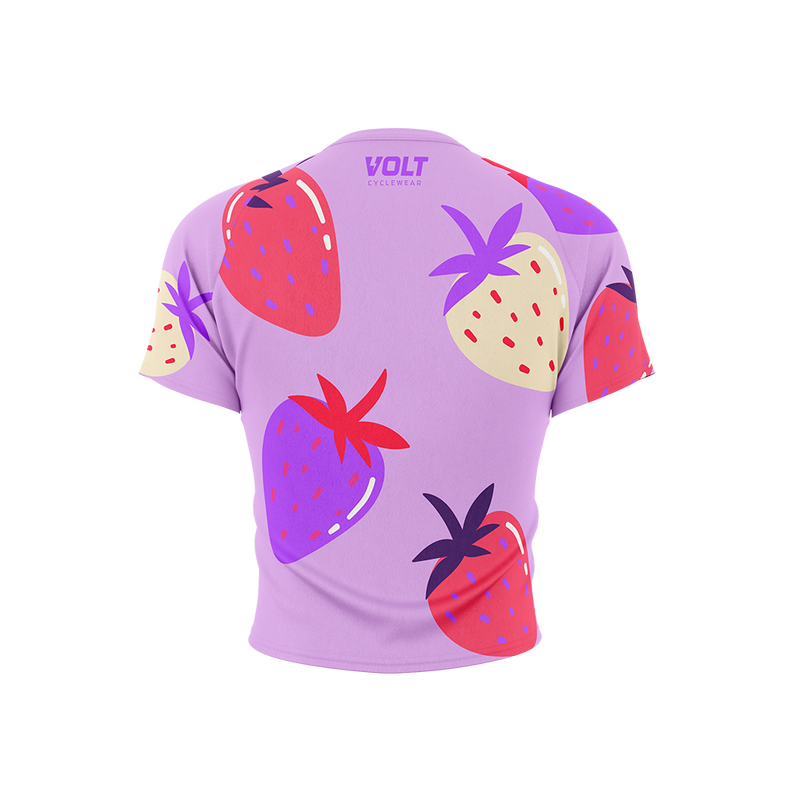 Cropped Alloy Tee Strawberries