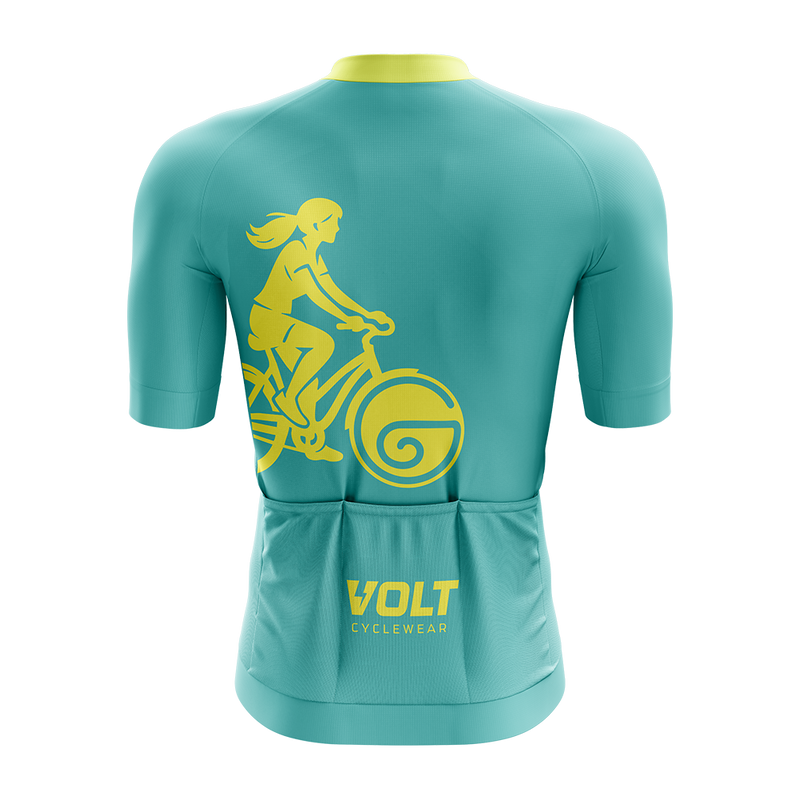 Charge Jersey - Teal & Yellow