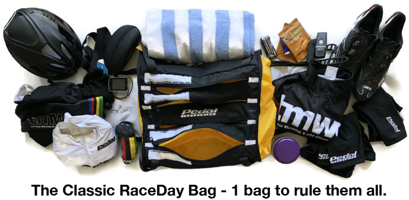 Ride Fast OREM Comp 2026 RaceDay CYCLING Gear BAG™ (3 Color Variants)