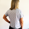 Cropped Alloy Tee Poppies