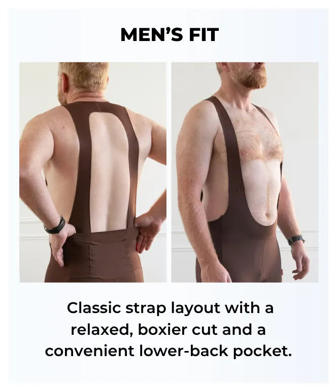 Men's fit, ION Droptail Bibs
